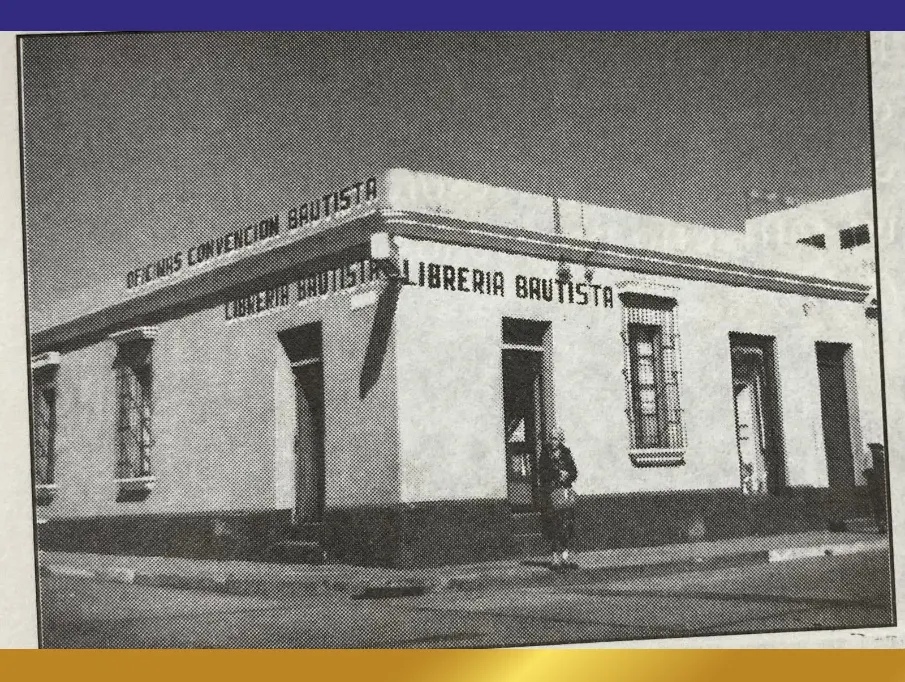 Casa en la 11 Av. Y 11 calle zona 1, Centro Histórico, donde funcionó la Librería Bautista y las oficinas de la Convención Bautista, por casi 25 años.