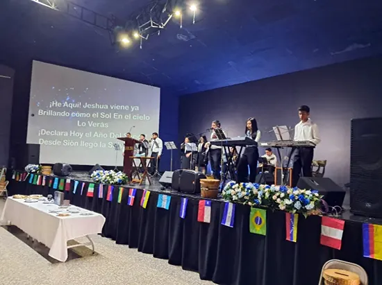 En Iglesia Bautista Shalom, zona 18, Ca. Atlántico, Gt.